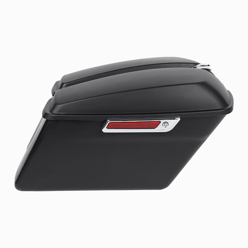 Matte Hard Saddlebag Conversion Bracket Fit For Harley Softail Custom 1984-2017