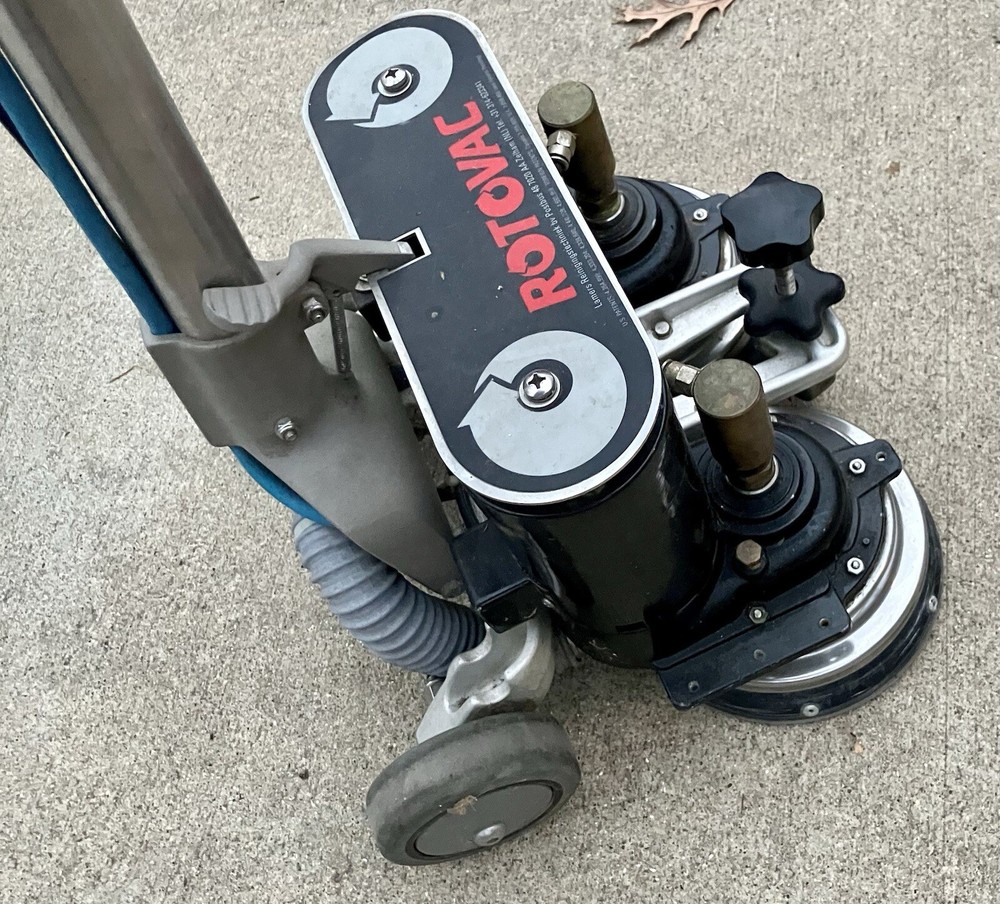 ROTOVAC POWERWAND HIGH EFFICENCY ROTARY CLEANER MACHINE