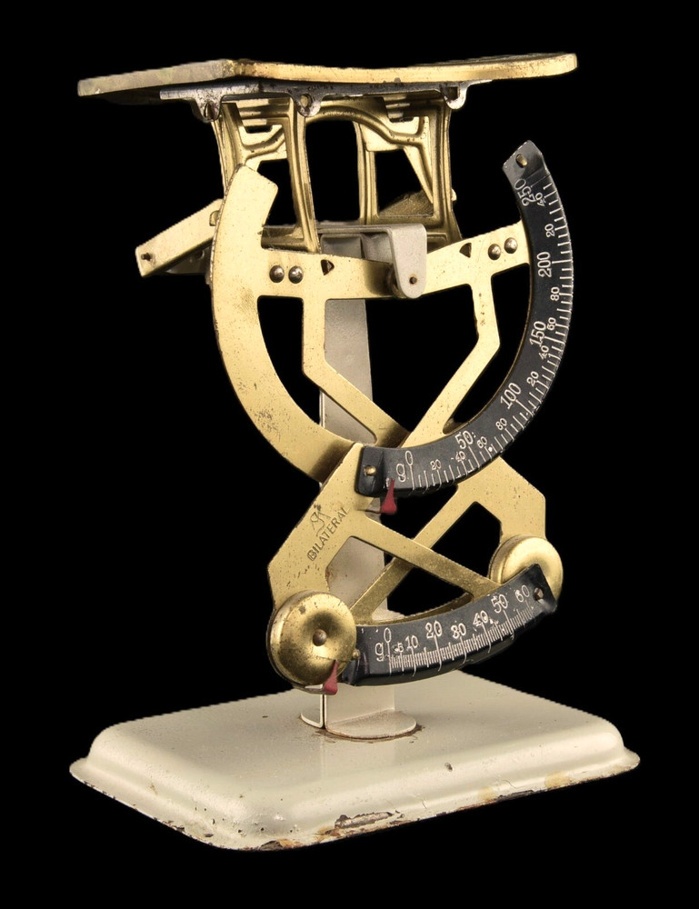 Bilateral German Postal Letter Scale 250 Grams
