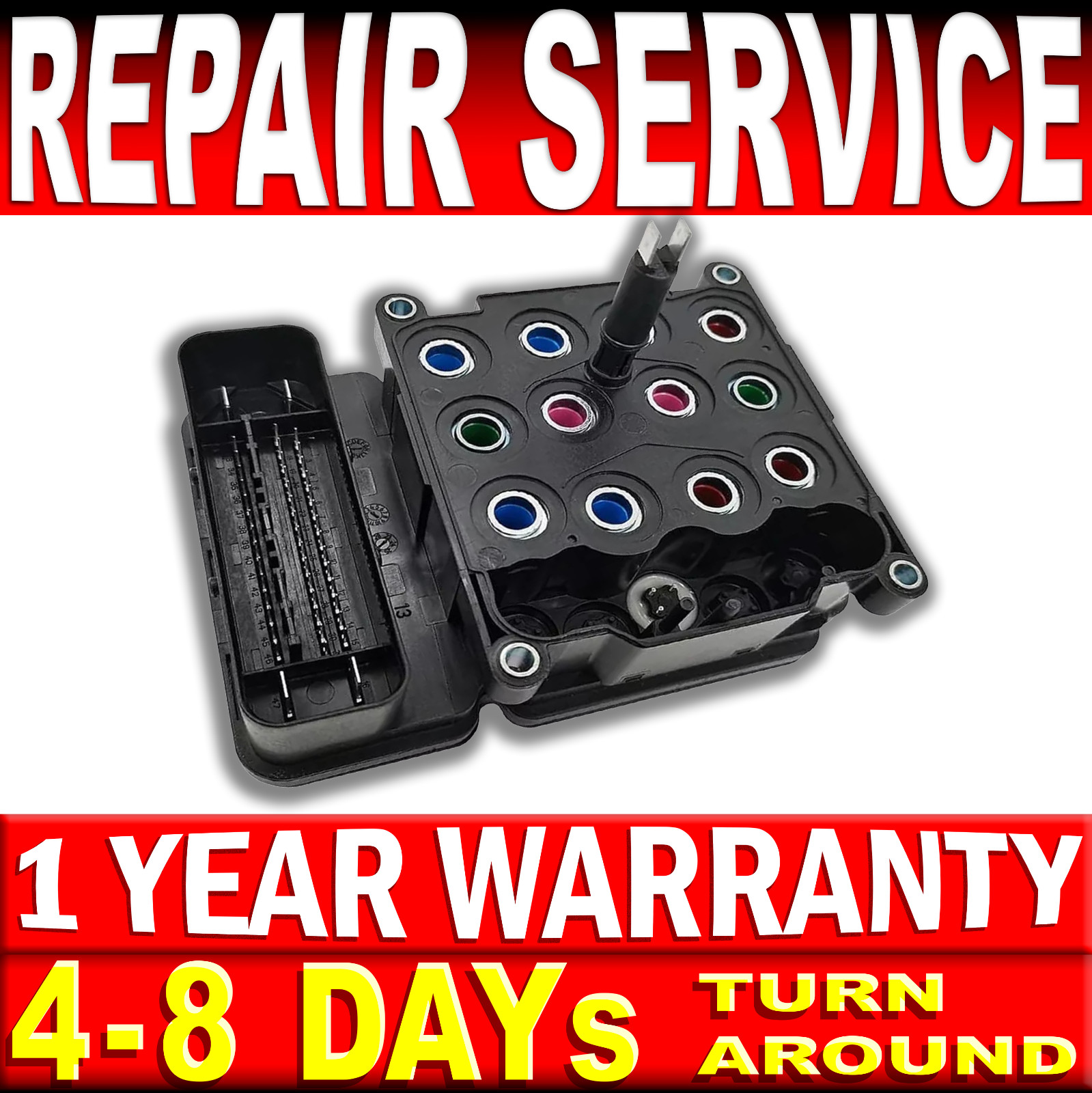 2010-2016 Jeep Wrangler ABS EBCM Anti-Lock Brake Control Module *REPAIR SERVICE