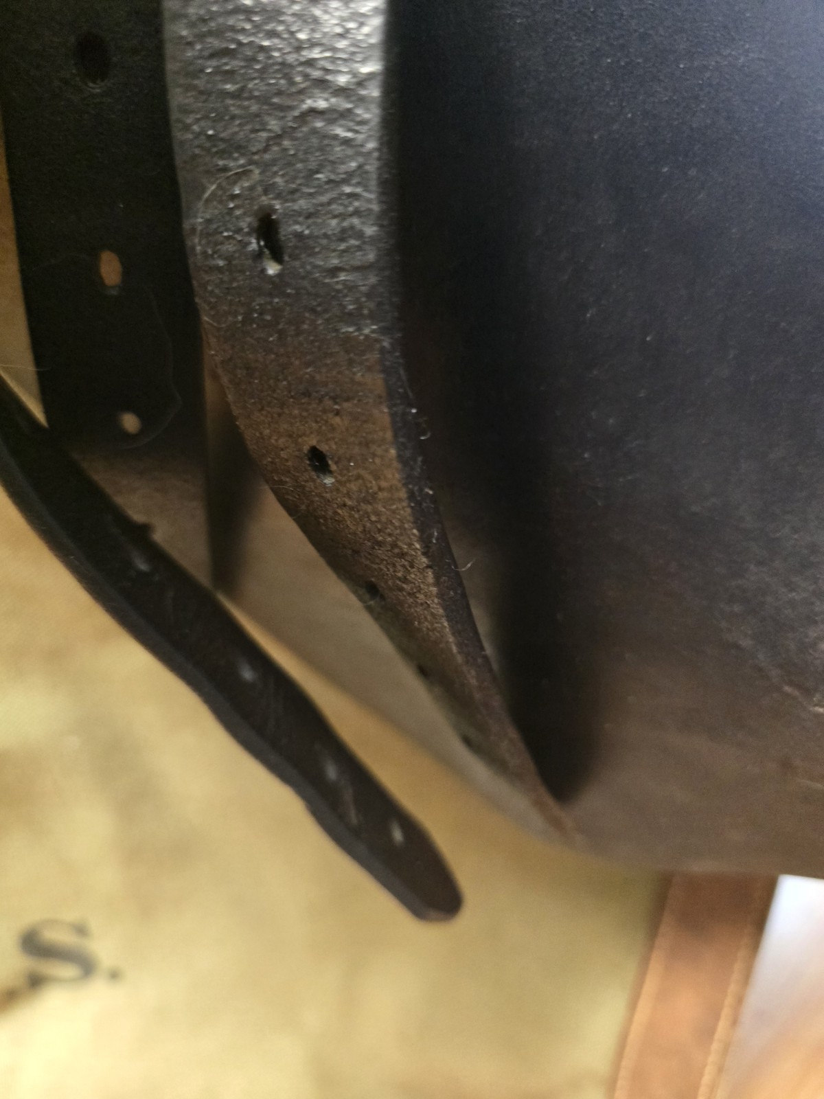 US Cavalry Training Saddle With Straps