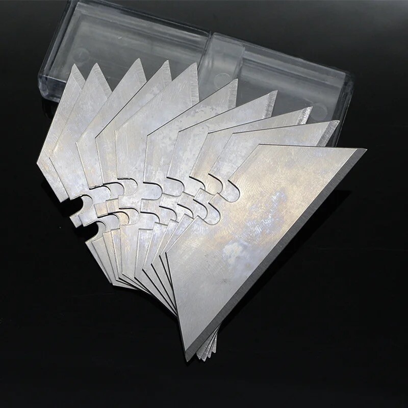 50PC Replacement Blades For WORKPRO Folding Utility Knife Box carton Cutter