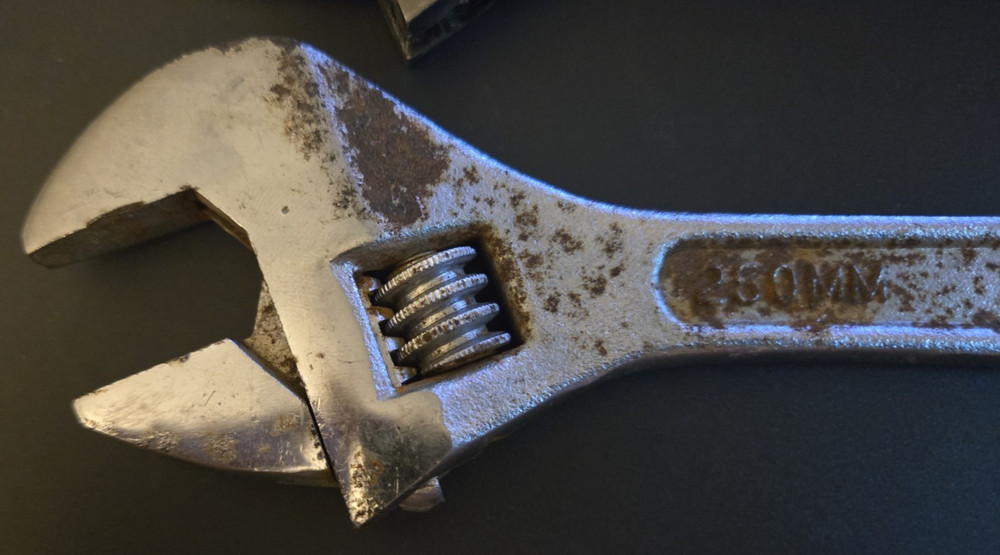 10 In. Steel Adjustable Wrenches x3