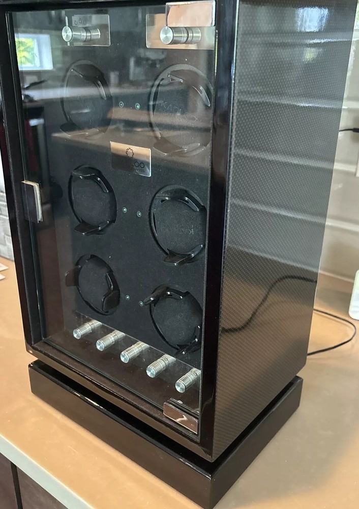 Kadloo Basel Swiss 6 Unit Watch Winder