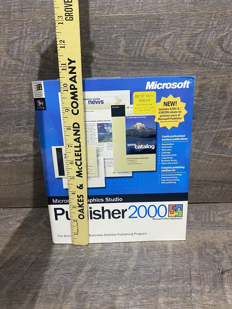 Microsoft Graphics Studio Publisher 2000