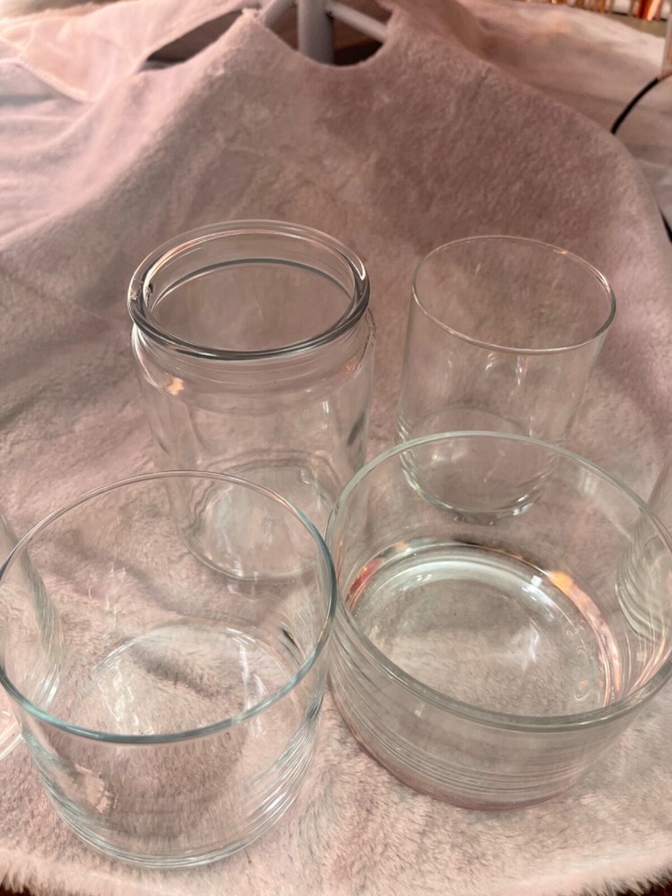Empty Candle Jars for sale