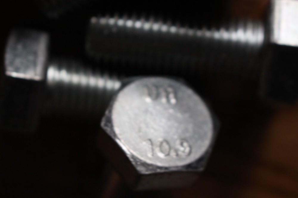 5-PACK JOHN DEERE UH 10.9 HEX BOLT 2" LONG THREADED PORTION