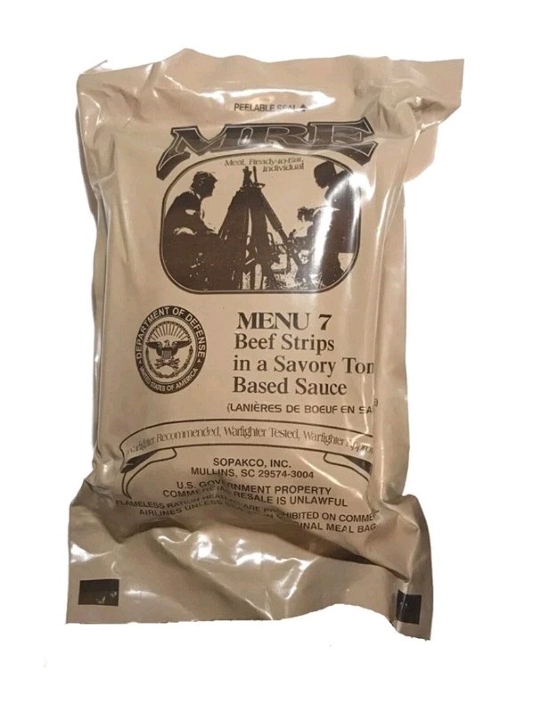 MRE #7 FREE SHIPPING
