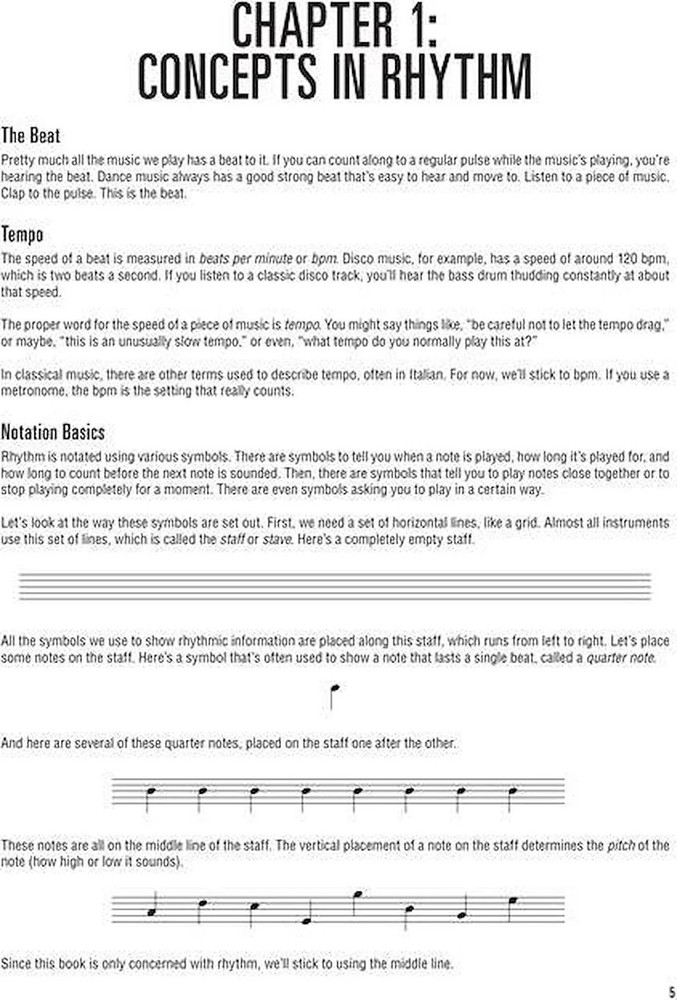 Hal Leonard Rhythm and Counting - The Practical Handbook for Mastering Rhythm