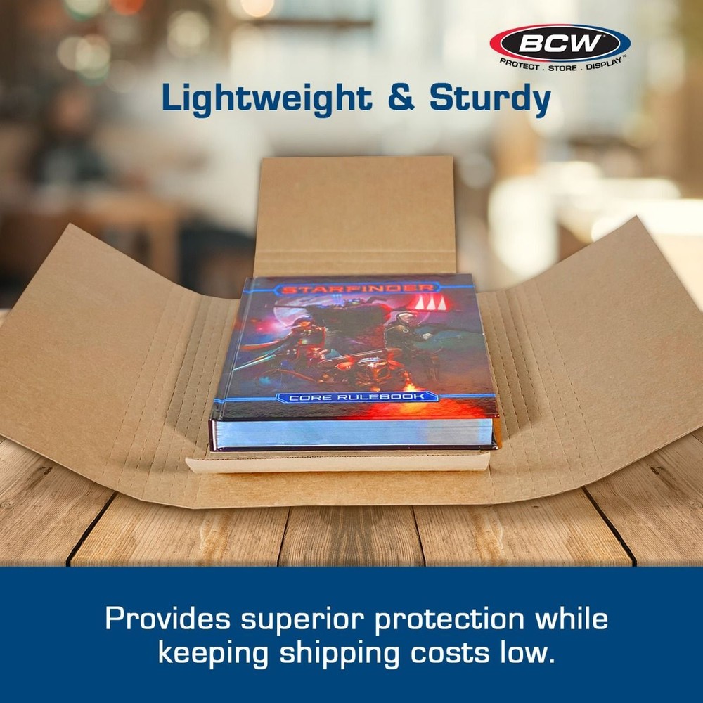 5 BCW Wrap Mailers for Comic Books
