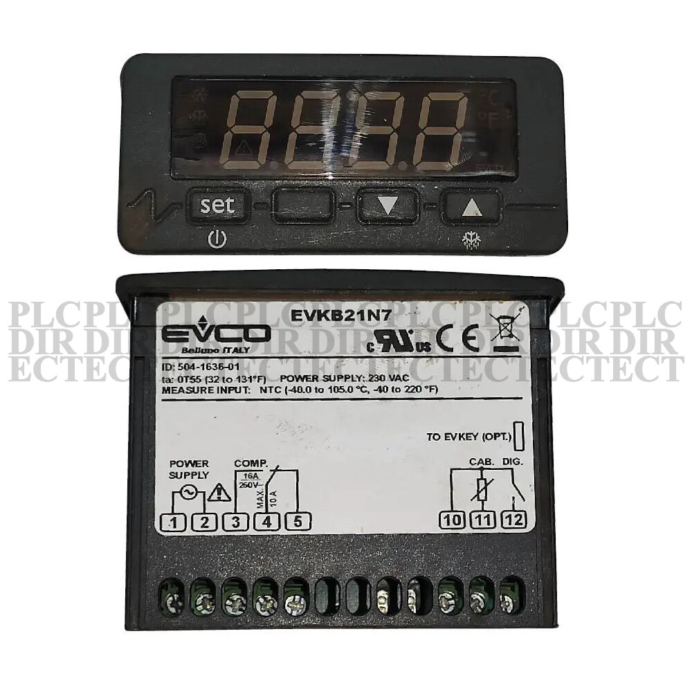 New EVCO EVKB21N7 Temperature Controller