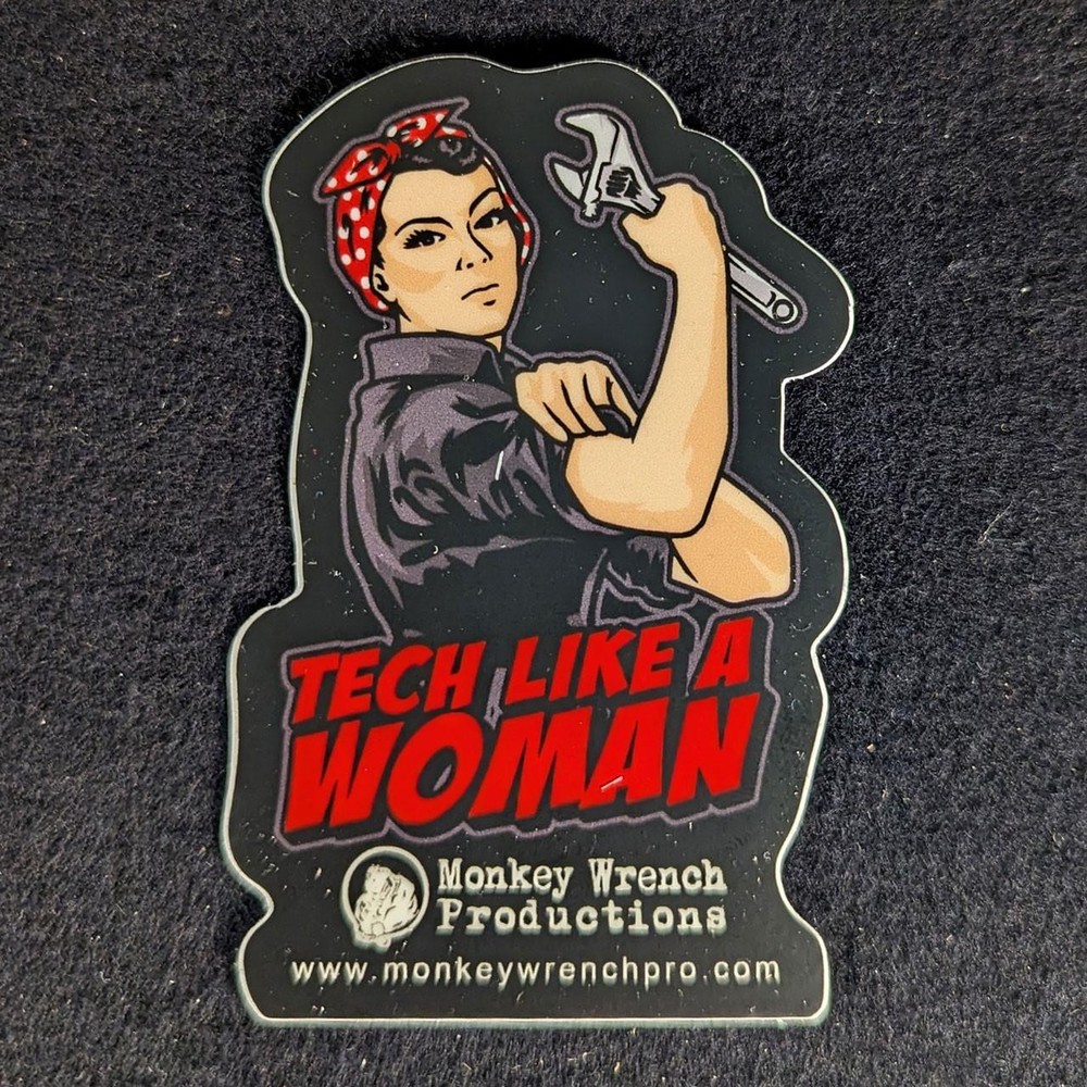 Monkey Wrench Sticker Pack