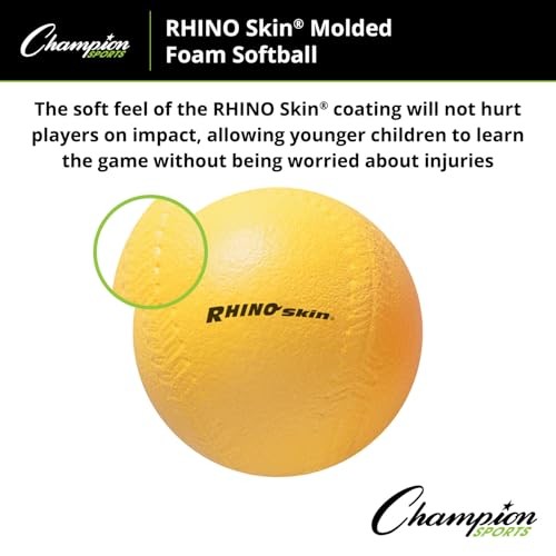 Coated High Density Foam Softball