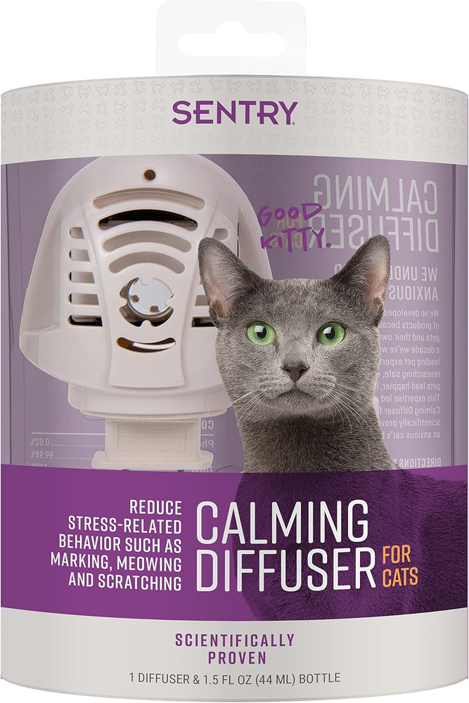 Calming Diffuser for Cats – Plug-In Cat Pheromone Diffuser for Stress Relief