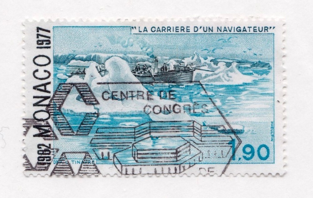 Monaco stamp #1080, used