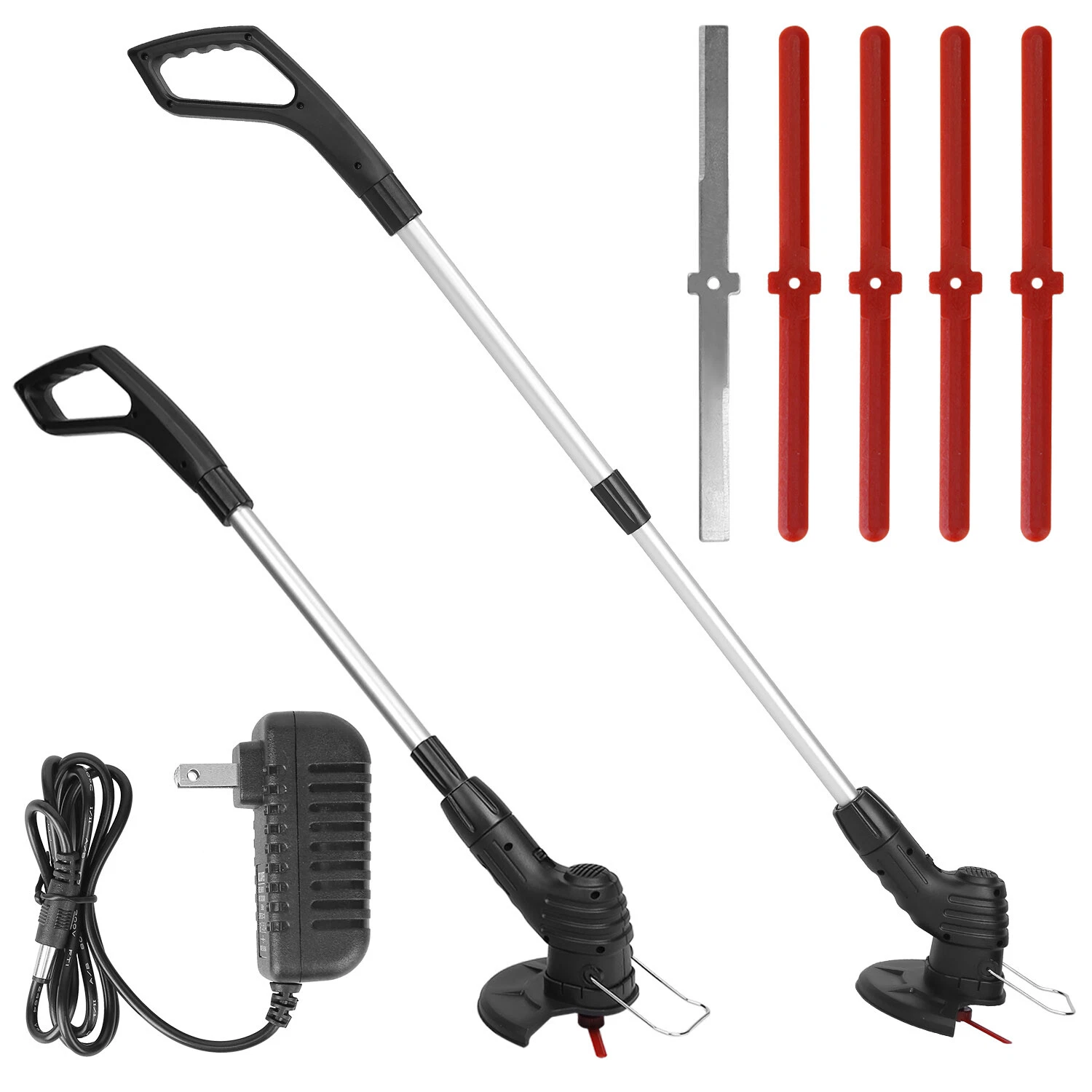 Extendable Electric Weed Lawn Eater Grass String Trimmer Mower Cordless Cutter