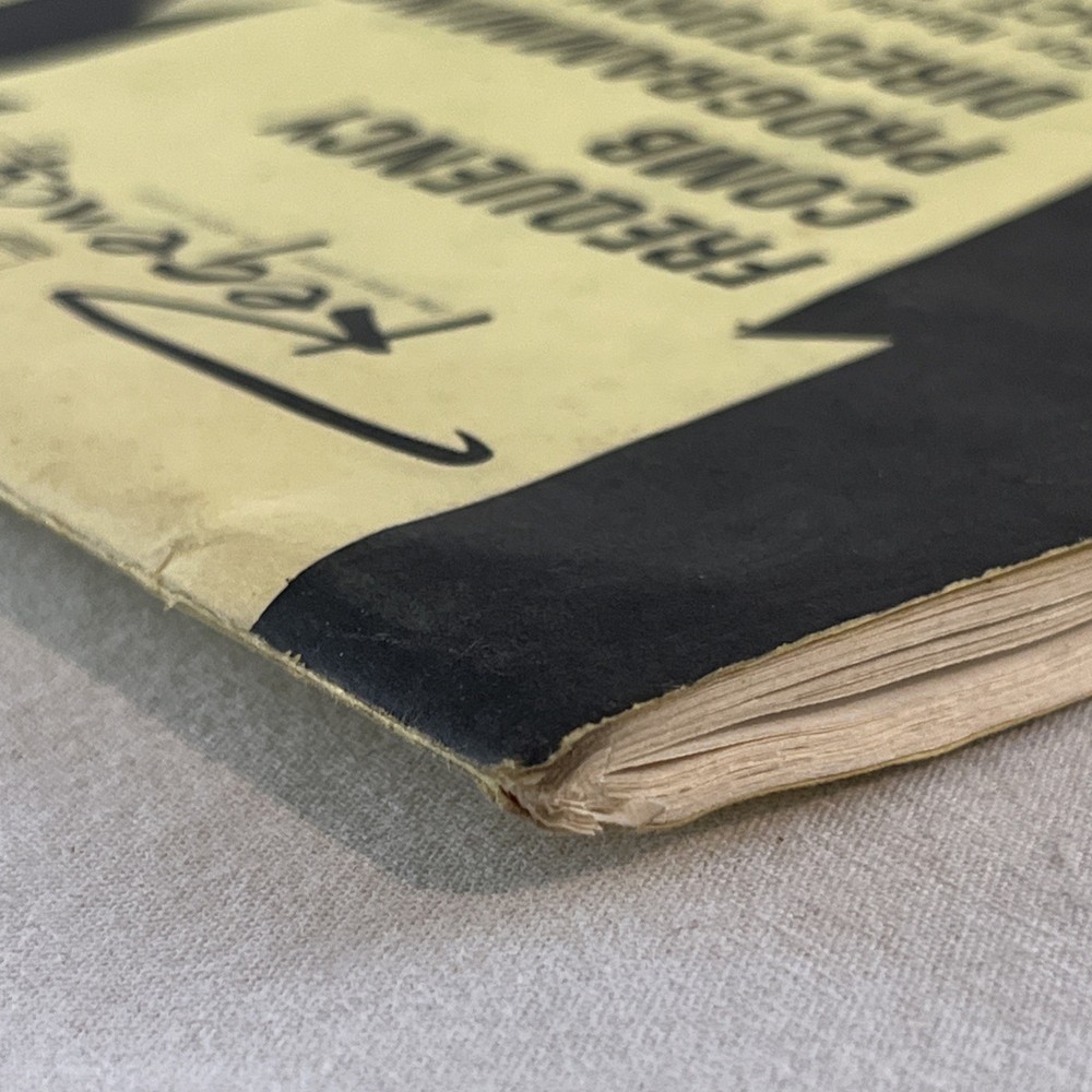 Regency Whamo 10 ACT-W10 Frequency Comb Programming Directory Scanner Manual