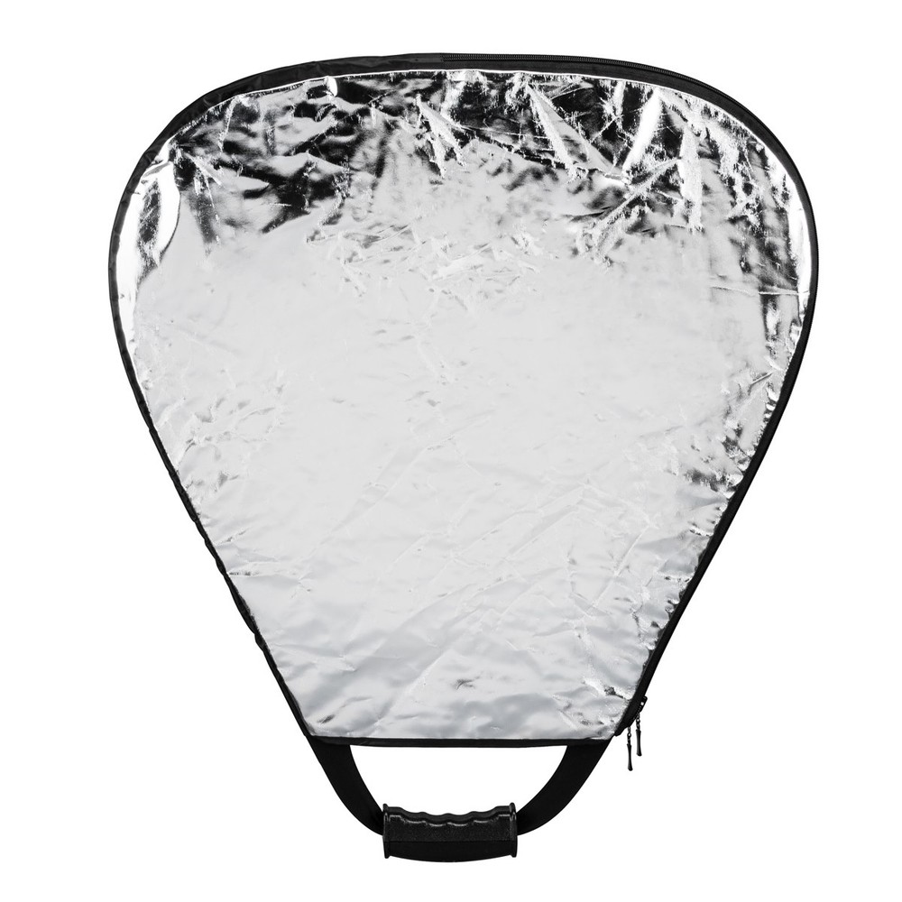 Glow 5-in-1 Collapsible Triangle Reflector with Handle (18")
