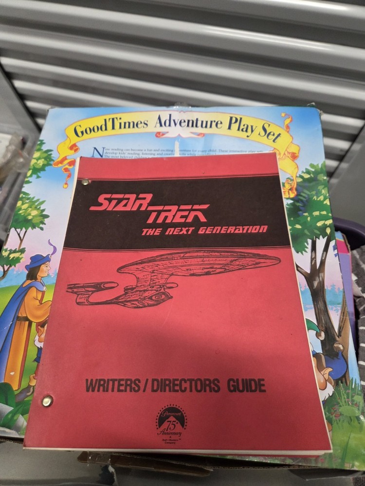 Paramount Star Trek Next Generation Writers Guide Original Script 75th Annivers…