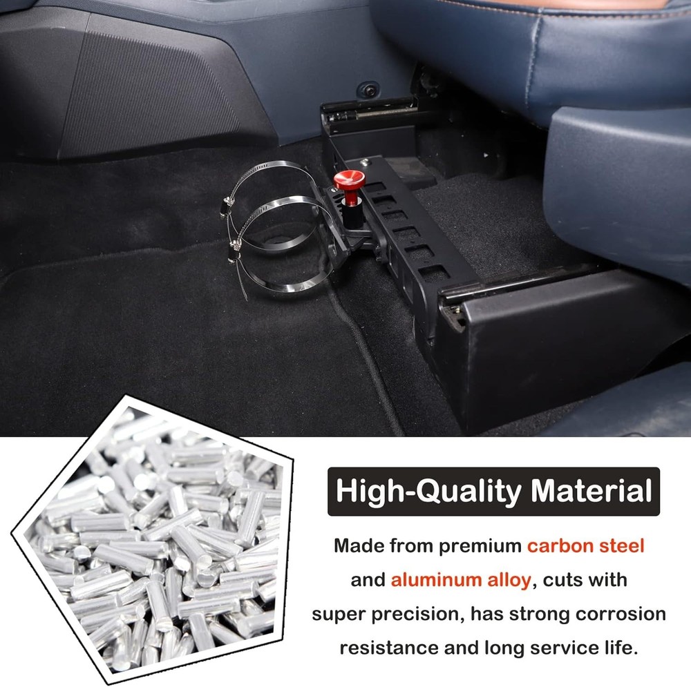 Ford Maverick Fire Extinguisher Bracket - Under Seat Quick Release Mount