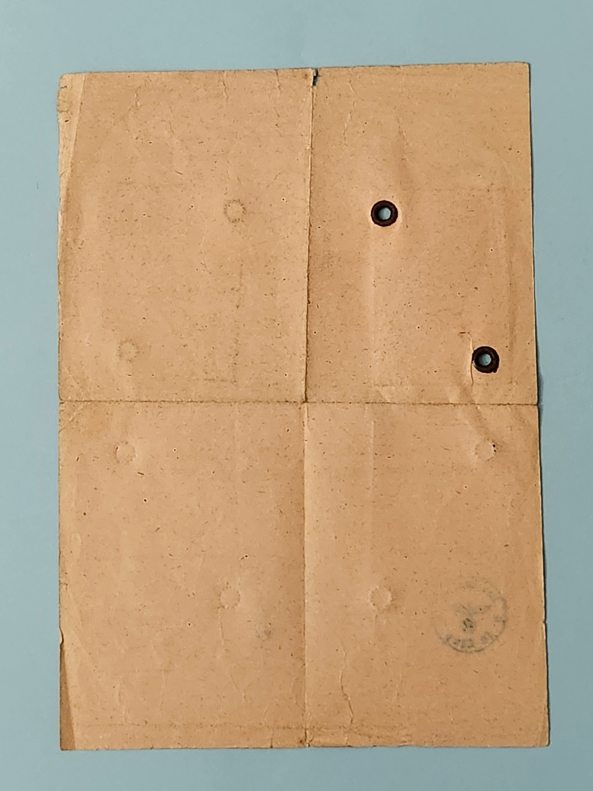 WW2 Germany. Ausmusterungsschein (Discharge Certificate)