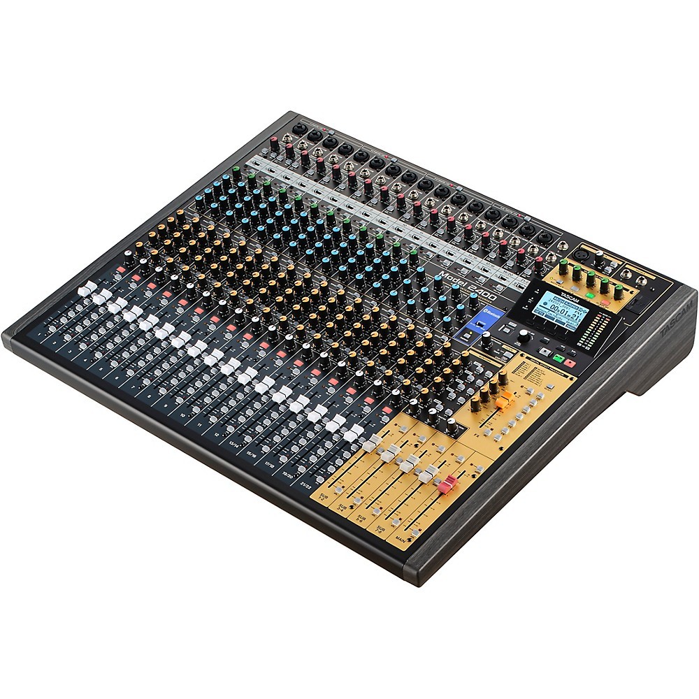 TASCAM Model 2400 24-Chnnl Multitrack Recorder With Analog Mixer & USB Interface