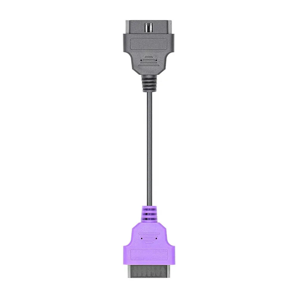 Replacement For MultiE-CUScan Fiat Cable OBD2 Diagnostic E-CU Scan Adapter Cable