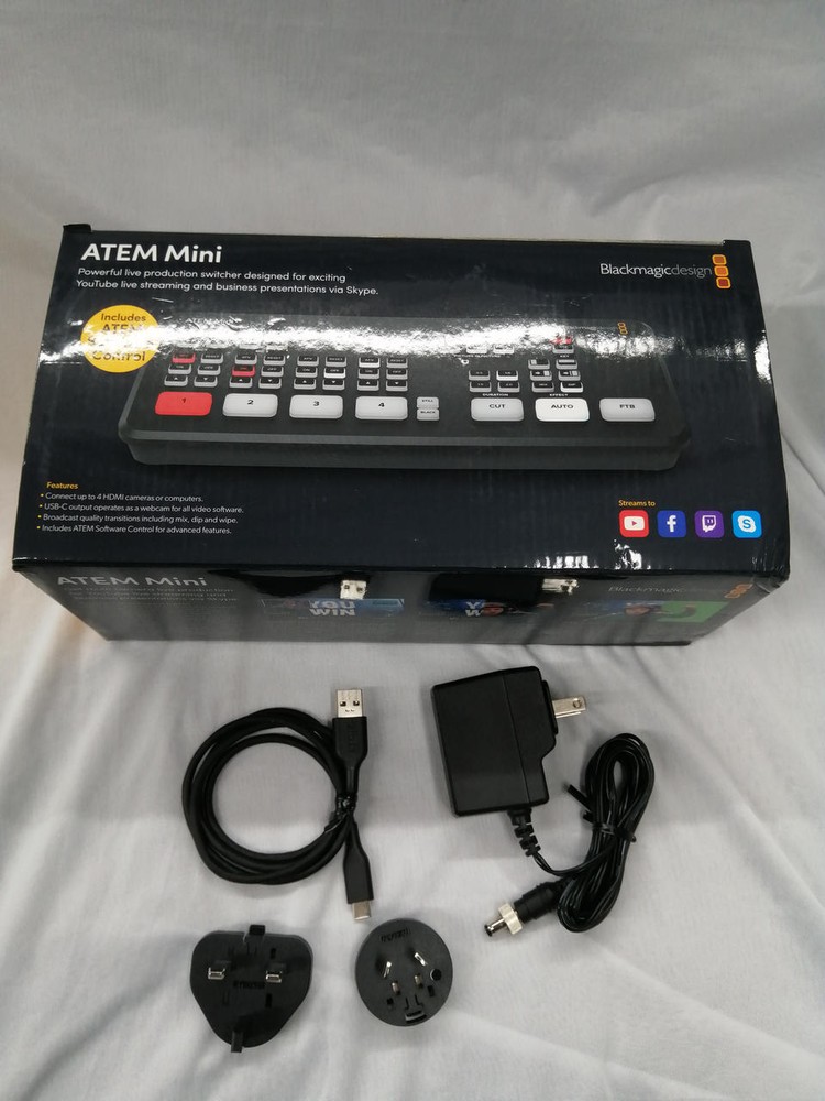 Blackmagic Design ATEM Mini HDMI Live Stream Switcher