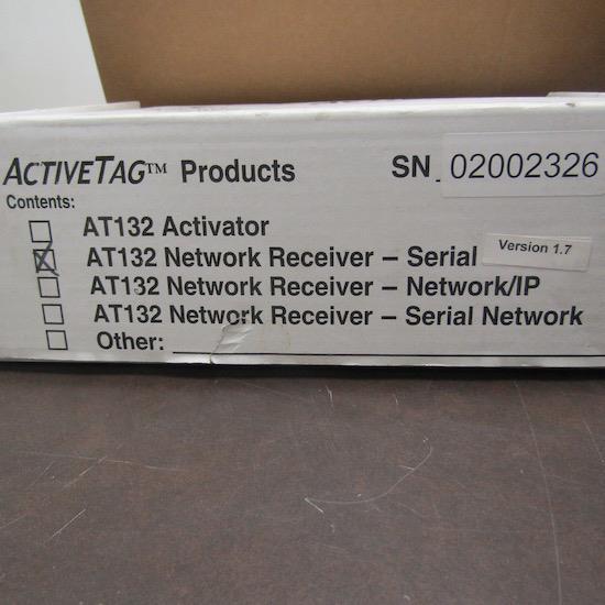 AXCESS ACTIVETAG AT132 NETWORK RECEIVER SERIAL VERSION 1.7