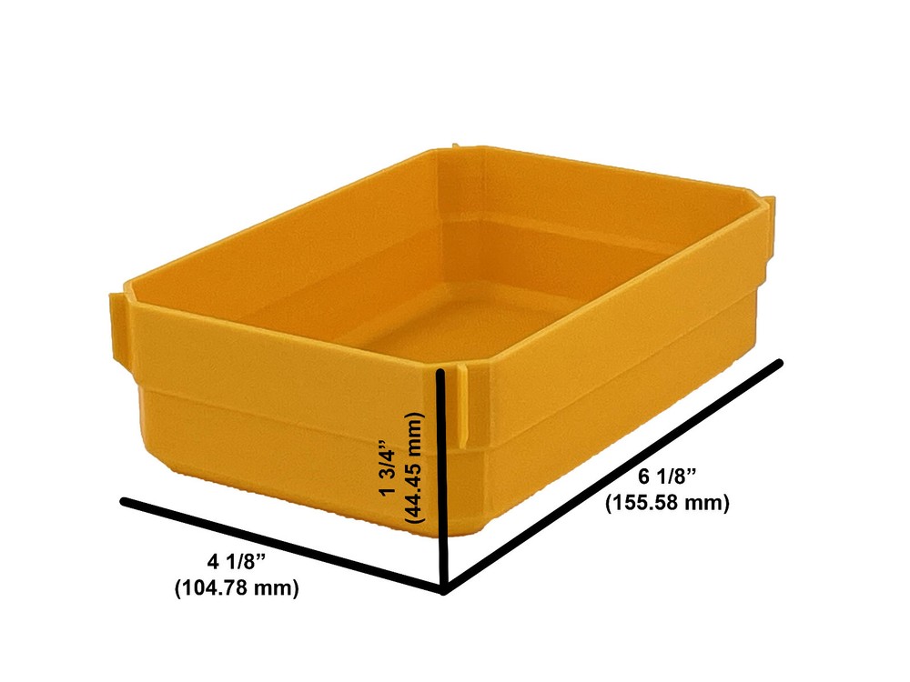 Dewalt TSTAK Single Deep Drawer Tool Organizer Box Compatible Large Cup Bin