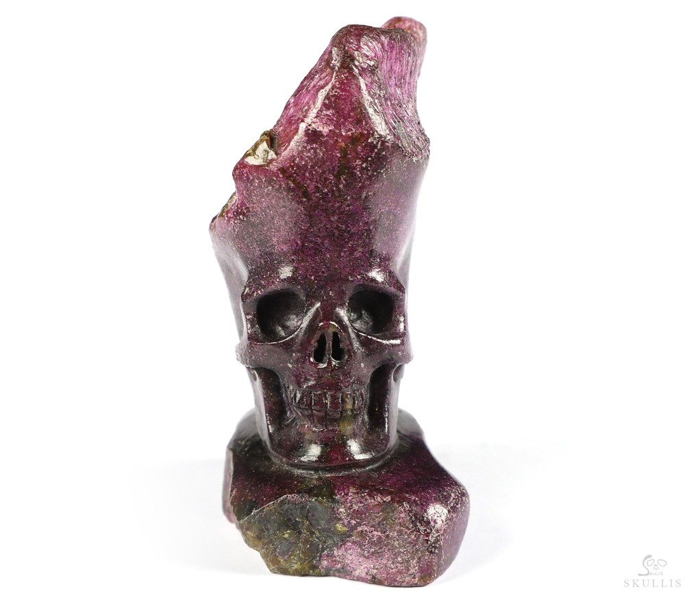 2.9" Stichtite Carved Crystal Skull, Realistic