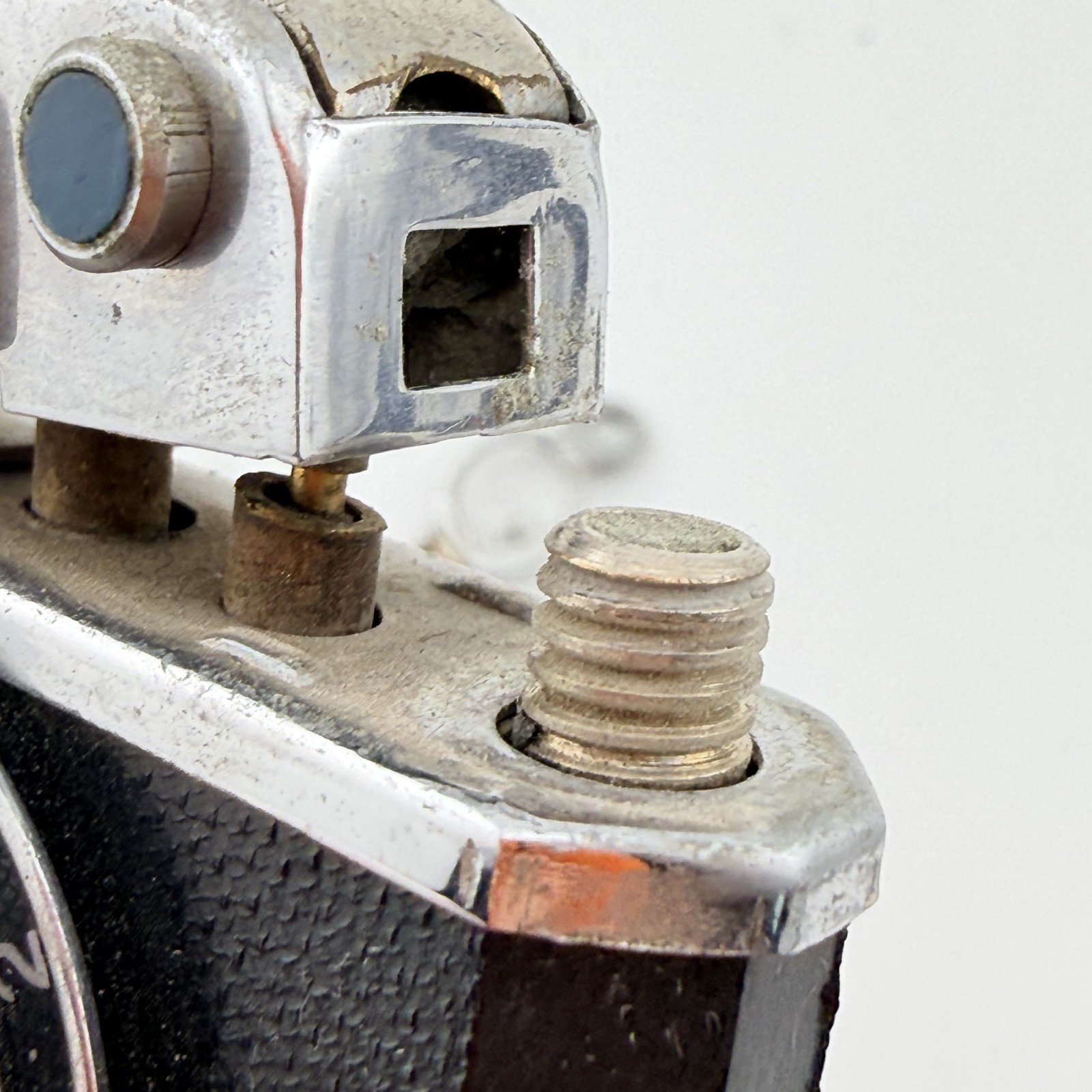 Vintage K.K.W. Camera Lighter Photo-Flash with Tripod & Compass Japan