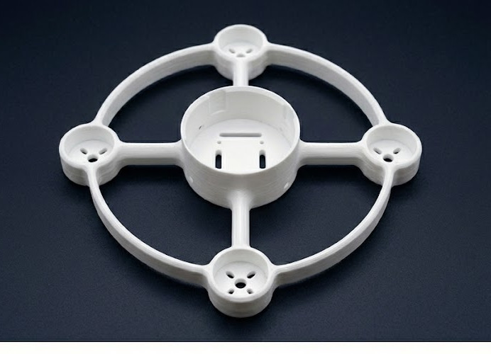 Aeroring FPV Drone Frame for DJI O3 O4 Canopy System
