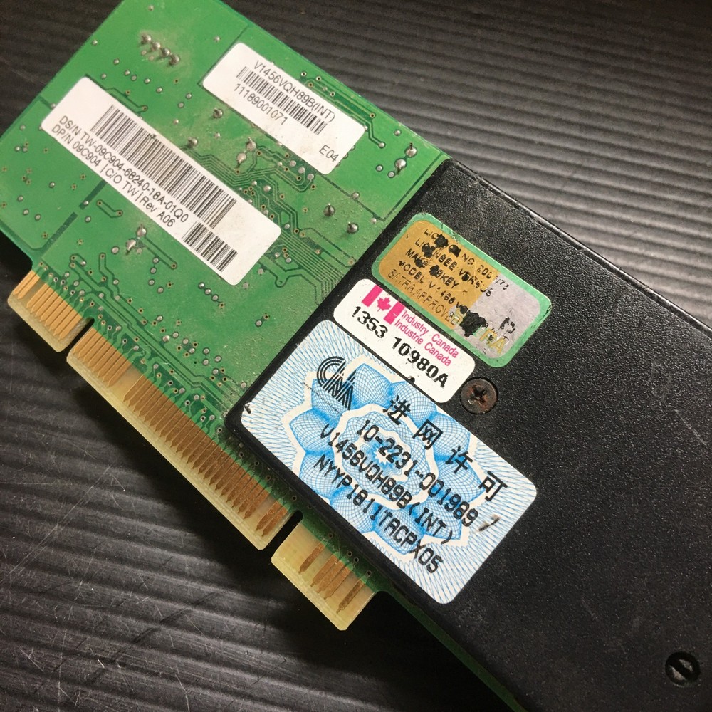 Lucent Technologies 56K PCI Modem Model V1456VQH89B(INT)