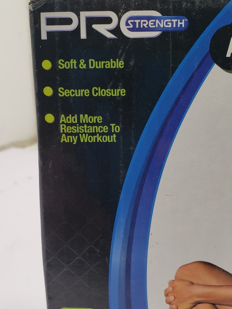 Pro Strength 2 lbs Ankle Weight Set Soft & Durable Secure Closure Adjustable