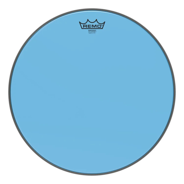Remo Emperor Colortone Drumhead - 16" - Blue
