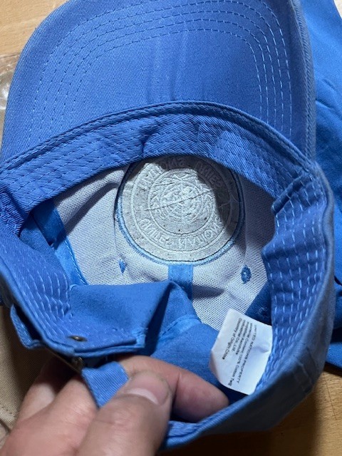 Authentic UN Peacekeepers Kit - Official Issue Cap, Armband, Neckwear - From Mis