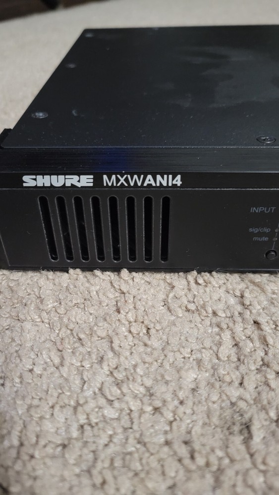 Shure MXWANI4 Audio Network Interface