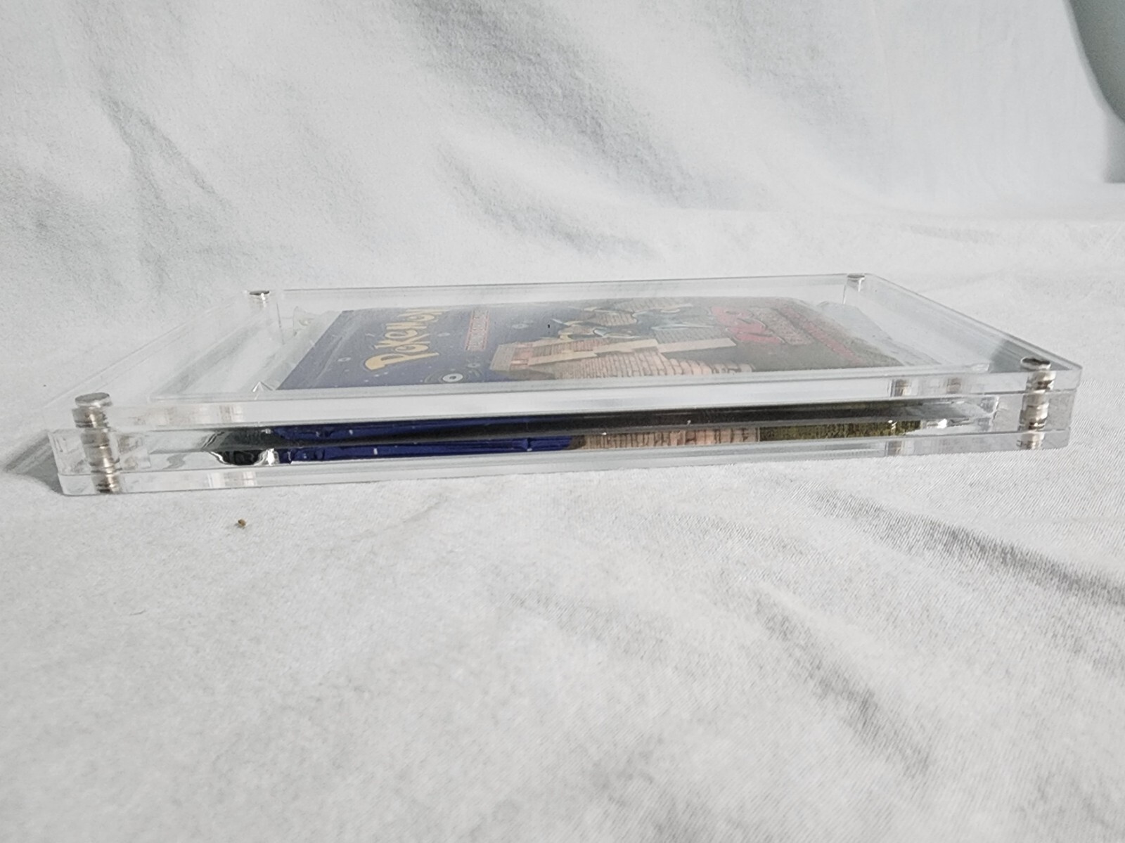 Pokemon Booster Pack Acrylic Case! Fully Magnetic Closure!