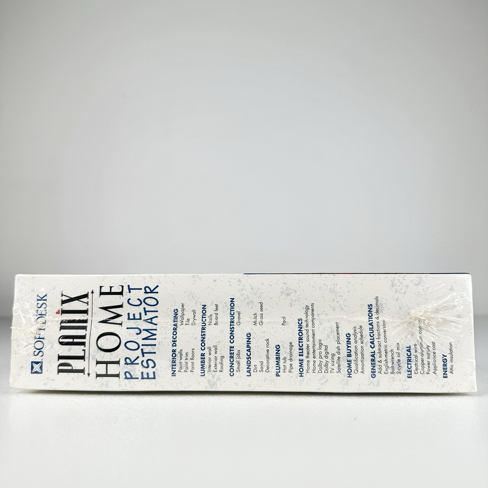VTG SOFTDEST PLANIX BUNDLE💾 | HOME PLANNER + PROJECT ESTIMATOR | SEALED✨