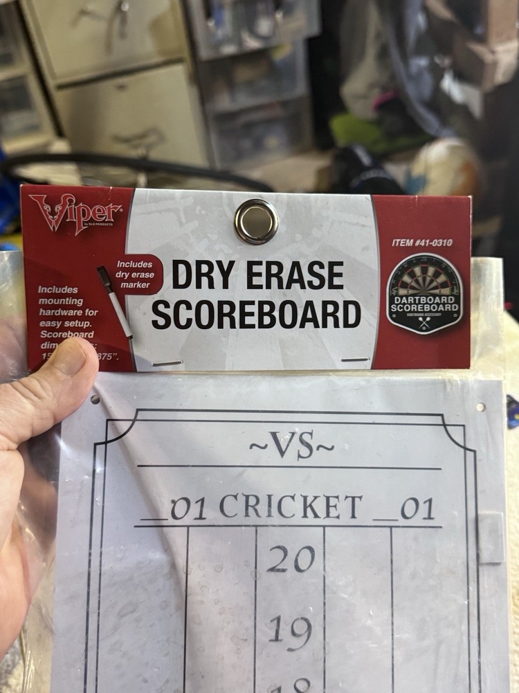 Viper Small cricket dry erase scoreboard.