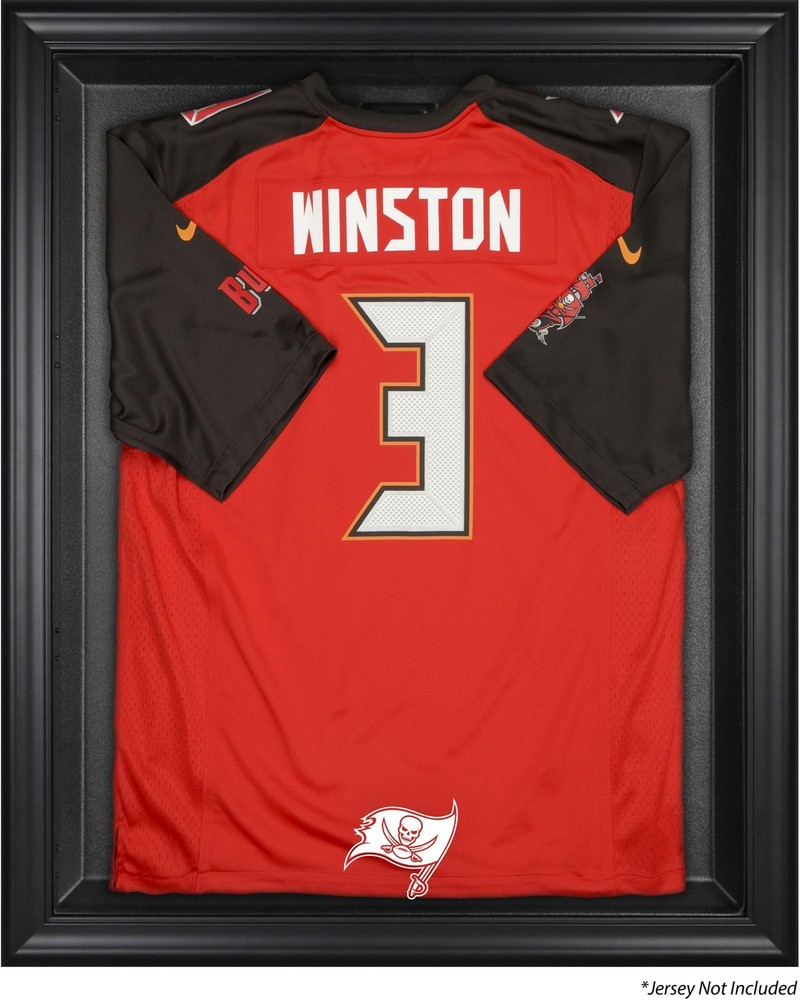 Buccaneers Black Frame Jersey Display Case - Fanatics Authentic