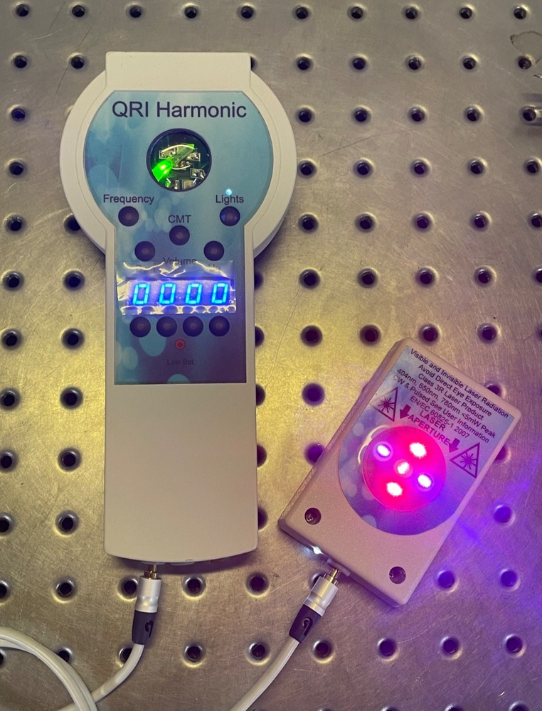 QRI Harmonic Low Level Laser. Quantum Reflex Integration