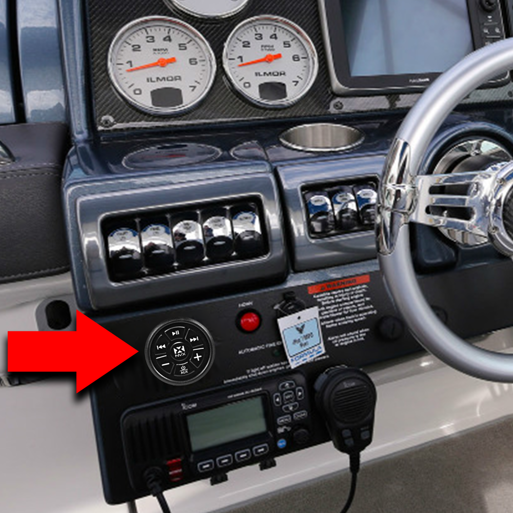 NVX XUBT4 Universal Bluetooth Audio Controller Receiver & Remote Control