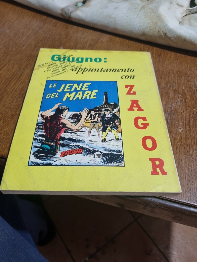ZAGOR ZENITH ORIGINAL NO. 74 EXCELLENT CONDITION