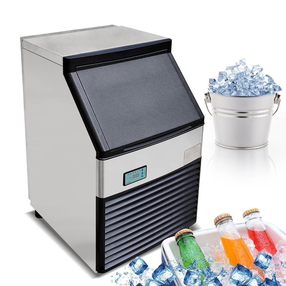 Kolice Commercial Automatic Ice Making Machine Ice Cube Maker-132 LBS/Day