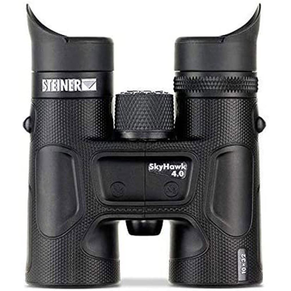 Steiner SkyHawk 4.0 10x32 Binoculars (23370900) Bundle with Padded Backpack,