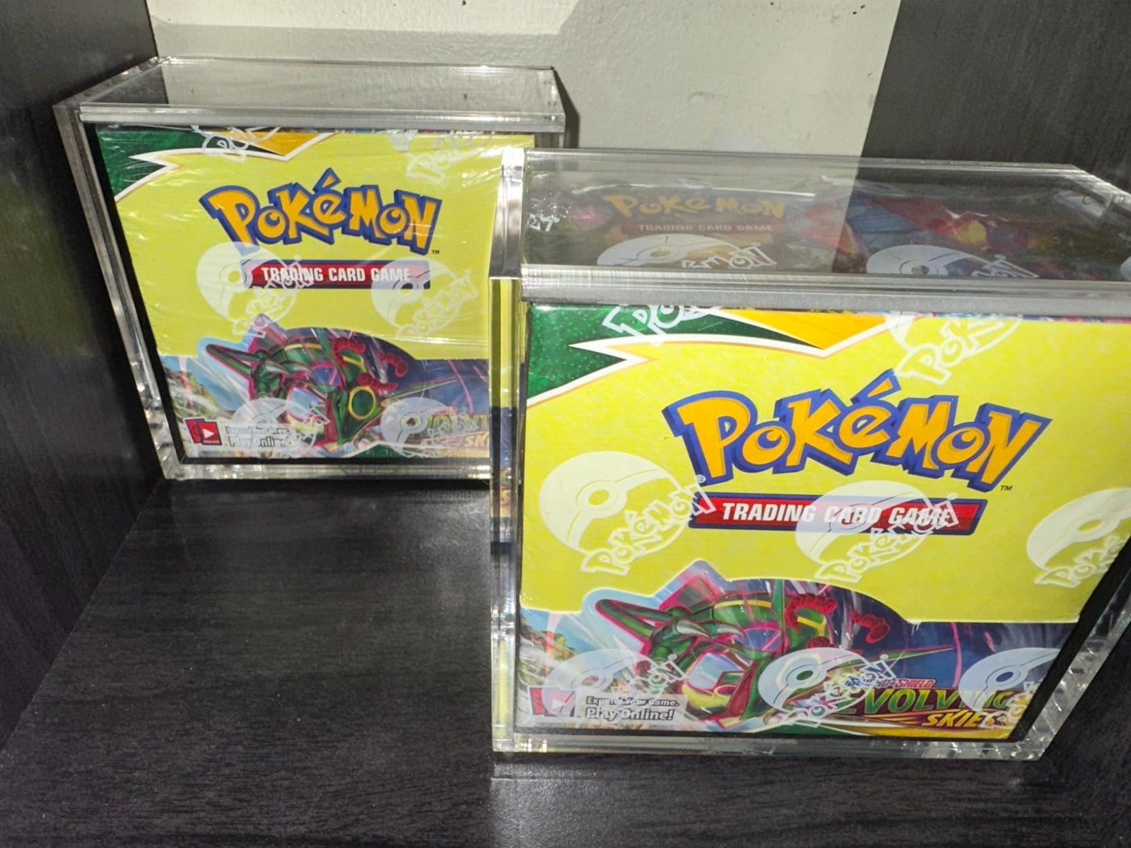Pokemon Magnetic Booster Box Acrylic Case Not include Booster Box Not Fit ETB!!!