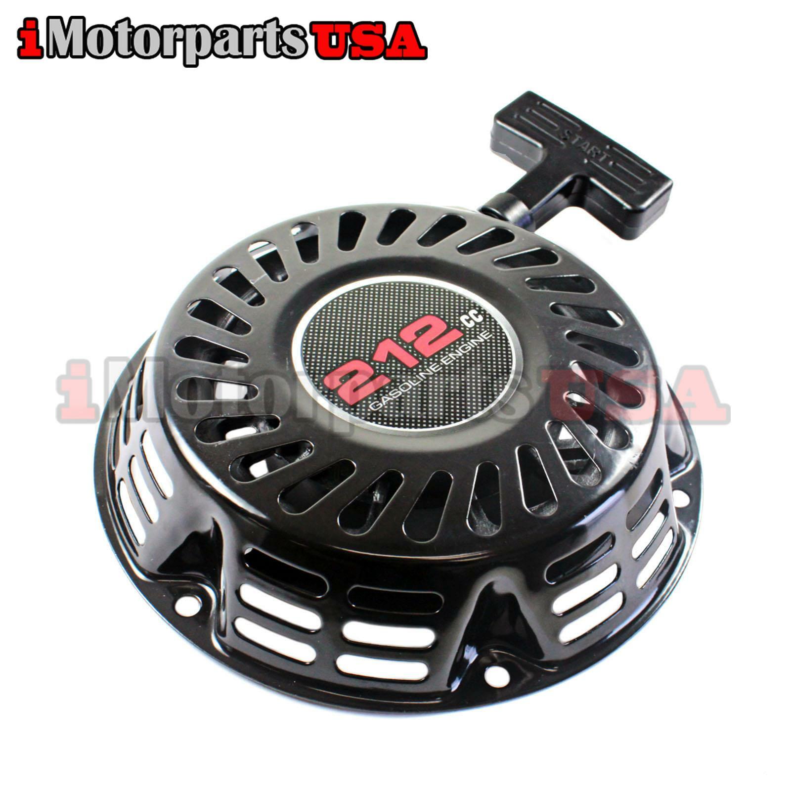 HARBOR FREIGHT PREDATOR 212CC 6.5HP OHV ENGINE GO KART PULL START RECOIL STARTER