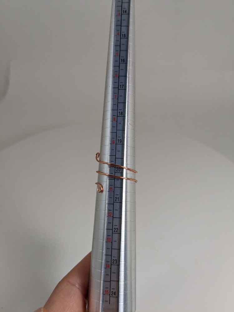 Accessory Ring, Copper, size Lg 10/11, non-tarnish & adjustable, Custom Sizes